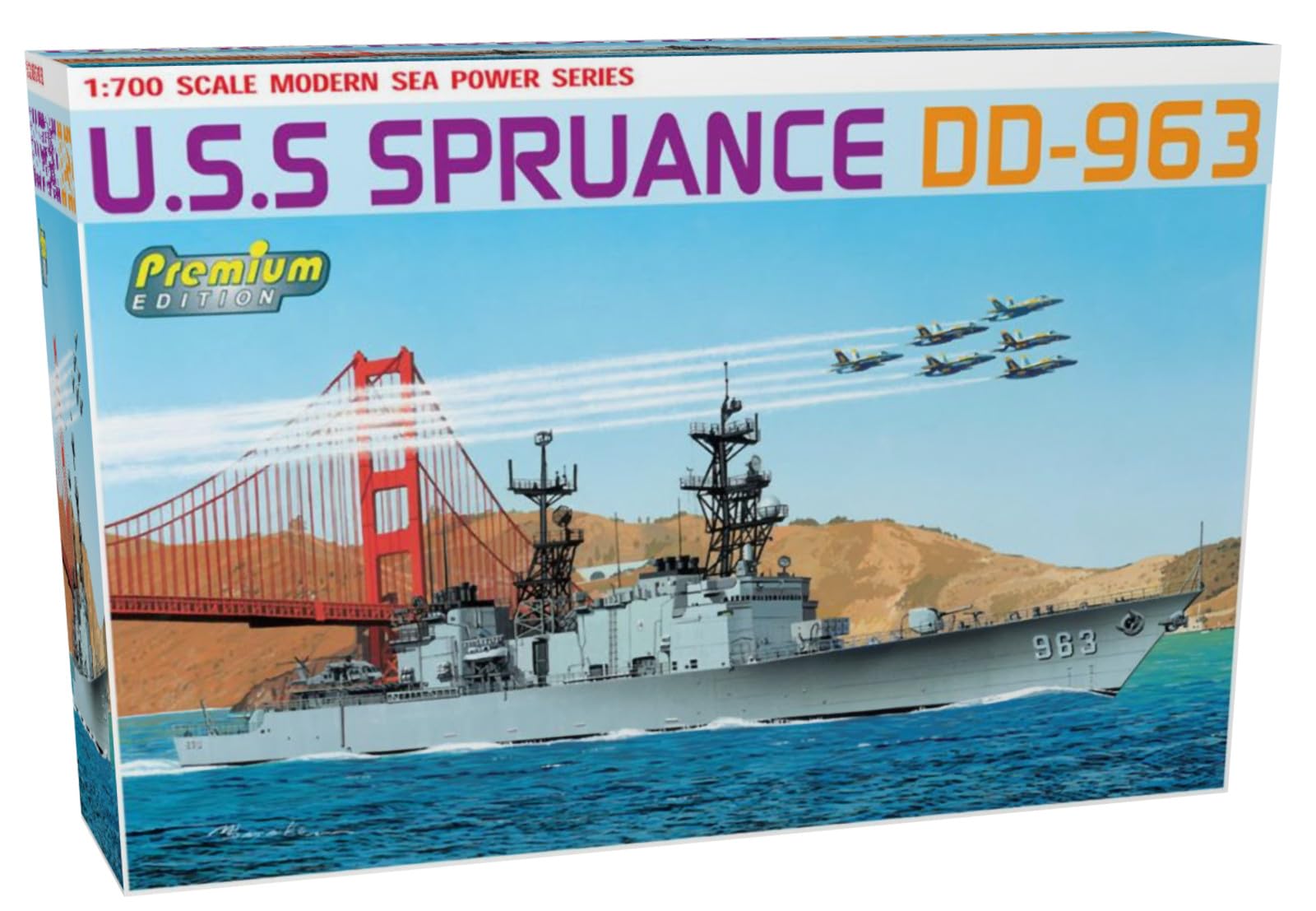 アメリカ海軍 駆逐艦 スプルーアンス DD-963 プラモデル 完成品 アメリカ海軍 駆逐艦 U.S.S スプルーアンス DD-963 プラモデル｜ホビー
